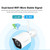 SriHome SH034 5.0MP Mini Dual 2.4 / 5G WiFi Outdoor IP66 Waterproof Video Surveillance Color Night Vision Security CCTV Cam, Plug Type:US Plug(White)