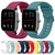 For Amazfit GTS 2 Mini 20mm Solid Color Soft Silicone Watch Band(Yellow)