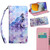 For Samsung Galaxy M23 5G 3D Painted Pattern Leather Phone Case(Roaring Wolf)