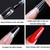 Scratch-free Ultra-thin Seamless Manicure Nail Plate, Shape: 01 Frosted T Type