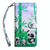 For Samsung Galaxy M13 4G 3D Painted Pattern Leather Phone Case(Bamboo Panda)