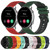 For Amazfit GTR 2 22mm Checkered Two-Color Silicone Watch Band(Teal+Blue)