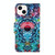 For iPhone 14 3D Colored Drawing Flip Leather Phone Case (Mandala)