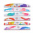 GJ0507 6 In 1 Nail Art Tools Polish Nails Scrub Strips(Watercolor)