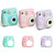 CAIUL Daisy Camera Silicone Case Protective Soft Case For FUJIFILM Instax Mini7+(Blue)