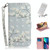 For iPhone 14 Plus 3D Colored Horizontal Flip Leather Phone Case (Magnolia)