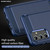 For Samsung Galaxy A04s Brushed Texture Carbon Fiber TPU Case(Blue)