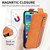 For iPhone 14 Pro Zipper Wallet Vertical Flip Leather Phone Case(Brown)