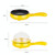 350W Electric Egg Omelette Cooker Frying Pan Steamer Cooker,EU Plug,Style: Pan+Wood Shovel Pink