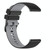 For Garmin Vivoactive3 Music 20mm Checkered Two-Color Silicone Watch Band(Black+Grey) For Garmin Vivoactive3 Music 20mm Checkered Two-Color Silicone Watch Band(Black+Grey)