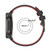 For Huawei Watch GT2 42mm 20mm Checkered Two-Color Silicone Watch Band(Red+Black)
