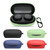 Pure Color Bluetooth Earphone Silicone Case For Sony WF-XB700(Black)