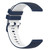 For Amazfit GTS 20mm Checkered Two-Color Silicone Watch Band(Dark Blue+White) For Amazfit GTS 20mm Checkered Two-Color Silicone Watch Band(Dark Blue+White)