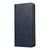 For OPPO A55 5G Calf Texture Magnetic Flip Leather Phone Case(Blue)
