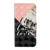 For iPhone 14 3D Drawing Leather Phone Case (Stitching Marble)