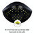 BLUEQUE 168W LED Nail Art Phototherapy Baking Lamp(US Plug)