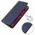 For Samsung Galaxy A33 5G Calf Texture Magnetic Flip Leather Phone Case(Blue)