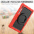For Samsung Galaxy Tab S8 Ultra Bracelet Holder Silicone + PC Tablet Case(Red)