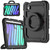 For iPad mini 6 Bracelet Holder Silicone + PC Tablet Case(Black)