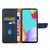 For Honor 70 Genuine Leather Fingerprint-proof Horizontal Flip Phone Case(Blue)