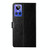 For Realme GT Neo 3 HT01 Y-shaped Pattern Flip Leather Phone Case(Black)
