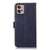 For Motorola Moto G32 Crazy Horse Top Layer Cowhide Leather Phone Case(Blue)