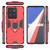 For vivo iQOO 10 Pro 5G PC + TPU Shockproof Protective Phone Case with Magnetic Ring Holder(Red)