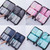 8 In 1 Cosmetic Bag Travel Storage Bag Set Folding Storage Bag(Pink) 8 In 1 Cosmetic Bag Travel Storage Bag Set Folding Storage Bag(Pink)