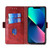 For vivo iQOO 10 Contrast Color Side Buckle Leather Phone Case(Dark Brown + Gold)