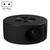 T200 1500LM 1920x1080P LED Mini Projector, EU Plug(Black)