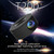 T200 1500LM 1920x1080P LED Mini Projector, EU Plug(Black)