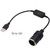 2 PCS Car USB to Cigarette Lighter Socket 5V to 12V Boost Power Adapter Cable, Model: 1.2m