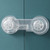 5 PCS Transparent +5 Pair Lock Children Drawer Anti-opening Cabinet Door Refrigerator Safety Lock