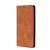 For iPhone 14 Pro Skin Feel Magnetic Leather Phone Case(Light Brown)