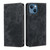 For iPhone 14 Plus RFID Anti-theft Brush Magnetic Leather Phone Case (Black) For iPhone 14 Plus RFID Anti-theft Brush Magnetic Leather Phone Case (Black)