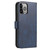 For iPhone 14 Pro Calf Texture Buckle Flip Leather Phone Case(Blue) For iPhone 14 Pro Calf Texture Buckle Flip Leather Phone Case(Blue)