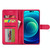 For iPhone 14 Plus LC.IMEEKE Calf Texture Horizontal Flip Leather Case (Red)