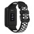 For Xiaomi Mi Band 7 Pro Two-Color Breathable Silicone Watch Band(Black+White)