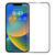 For iPhone 14 Plus MOFI 9H 2.5D Full Screen Tempered Glass Film(Black)