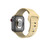 Wavy Silicone Watch Strap For Apple Watch Series 9&8&7 41mm / SE 3&SE 2&6&SE&5&4 40mm / 3&2&1 38mm(Yellow)
