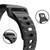Wavy Silicone Watch Strap For Apple Watch Series 9&8&7 41mm / SE 3&SE 2&6&SE&5&4 40mm / 3&2&1 38mm(Yellow)