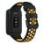 For Xiaomi Mi Band 7 Pro Two-Color Breathable Silicone Watch Band(Black+Yellow)
