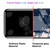 For Xiaomi Redmi Note 11T Pro Colorful Painted Glass Phone Case(Moon)