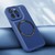 For iPhone 11 Pro Magsafe Magnetic Plain Leather Phone Case (Royal Blue) For iPhone 11 Pro Magsafe Magnetic Plain Leather Phone Case (Royal Blue)