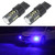 1 Pair 7443 12V 7W Strobe Car LED Fog Light(Blue Light)