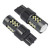 1 Pair 7443 12V 7W Strobe Car LED Fog Light(Blue Light)
