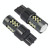 1 Pair 7443 12V 7W Strobe Car LED Fog Light(Red Light)