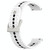 For Honor Watch GS 3 22mm Color Hole Silicone Watch Band(White Black) For Honor Watch GS 3 22mm Color Hole Silicone Watch Band(White Black)
