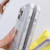 For iPhone 14 Plus Lanyard Glitter Epoxy Clear Phone Case (Dark Green)