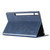 For Samsung Galaxy Tab S8 / Tab S7+ / Tab S7 FE Prismatic Leather Tablet Case(Blue)